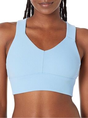 Alo Yoga Emulate Sports Bra Light Blue size small